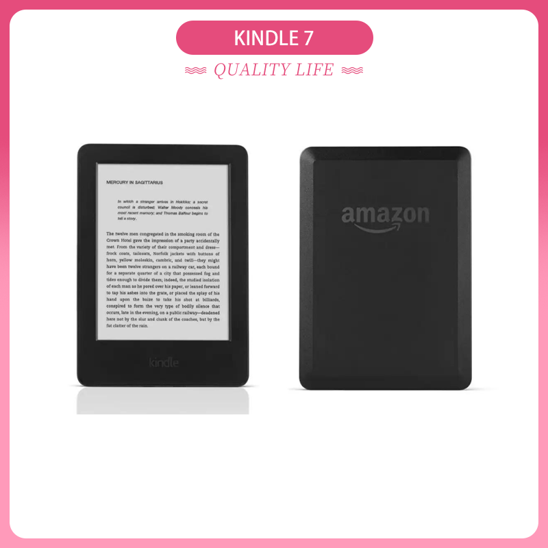 4GBKindle 7th 電子ブック リーダー 6 インチ バックライトなし 登録可能なアカウント 電子ブック E インク スクリーン WIFI 接続および複数の言語