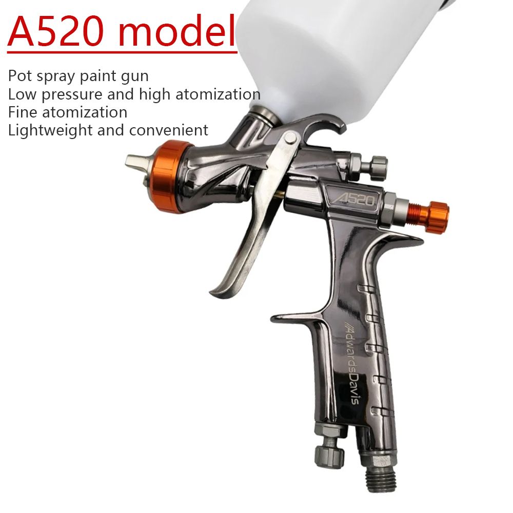 A520HVLP 高度なスプレーガン超霧化自動車板金修理スプレーツール 1.3 ミリメートル水性空気圧塗装スプレーガン