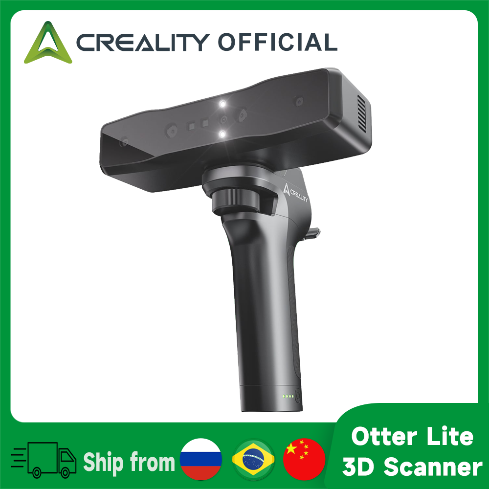 Creality Otter Lite 3D スキャナー ポータブル Wifi ワイヤレススキャン スキャンブリッジ付き NIR 0.05mm 高精度 手ぶれ防止 3D スキャナー