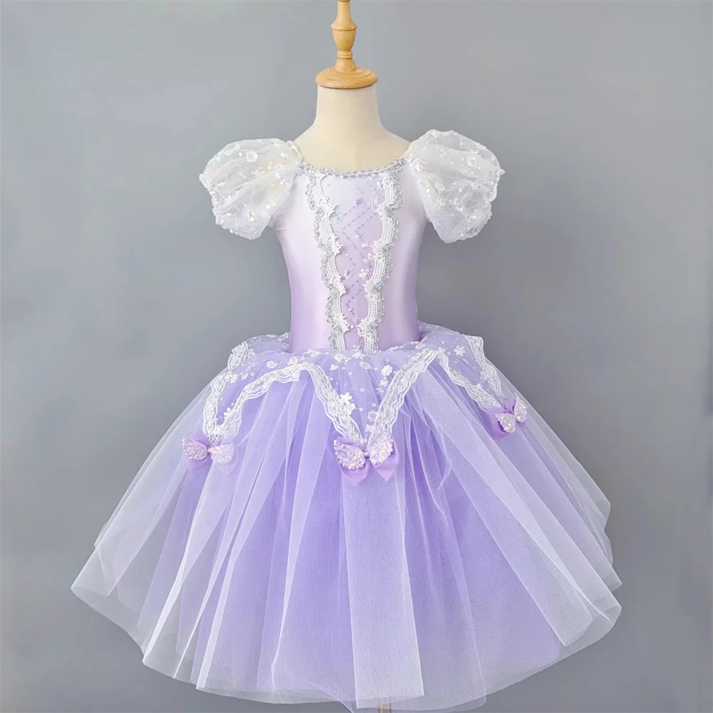 夏の女の子のドレスダンス衣装子供バレエドレスチュチュベビー衣装子供服コスプレガールバレエレオタード Vestidos