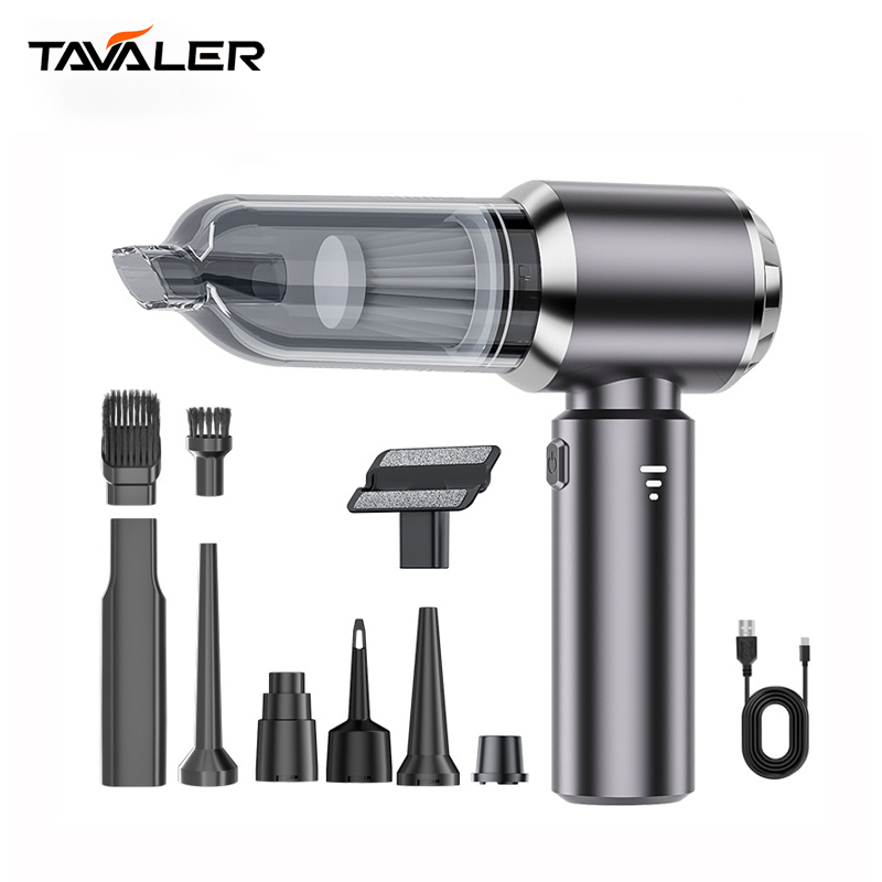 Car vacuum cleaner household charging portable handheld brushless small powerful dust blower high suction vacuum cleaner