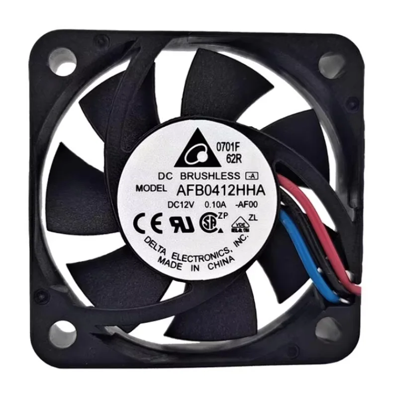Delta Electronics AFB0412HHA AF00 DC 12V 0.1A 40x40x10mm 3 線式サーバー冷却ファン