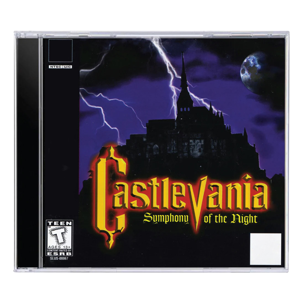PS1 夜のシンフォニーマニュアルコピーディスクゲームロック解除コンソールステーション 1 レトロ光学ドライバービデオゲームアクセサリー