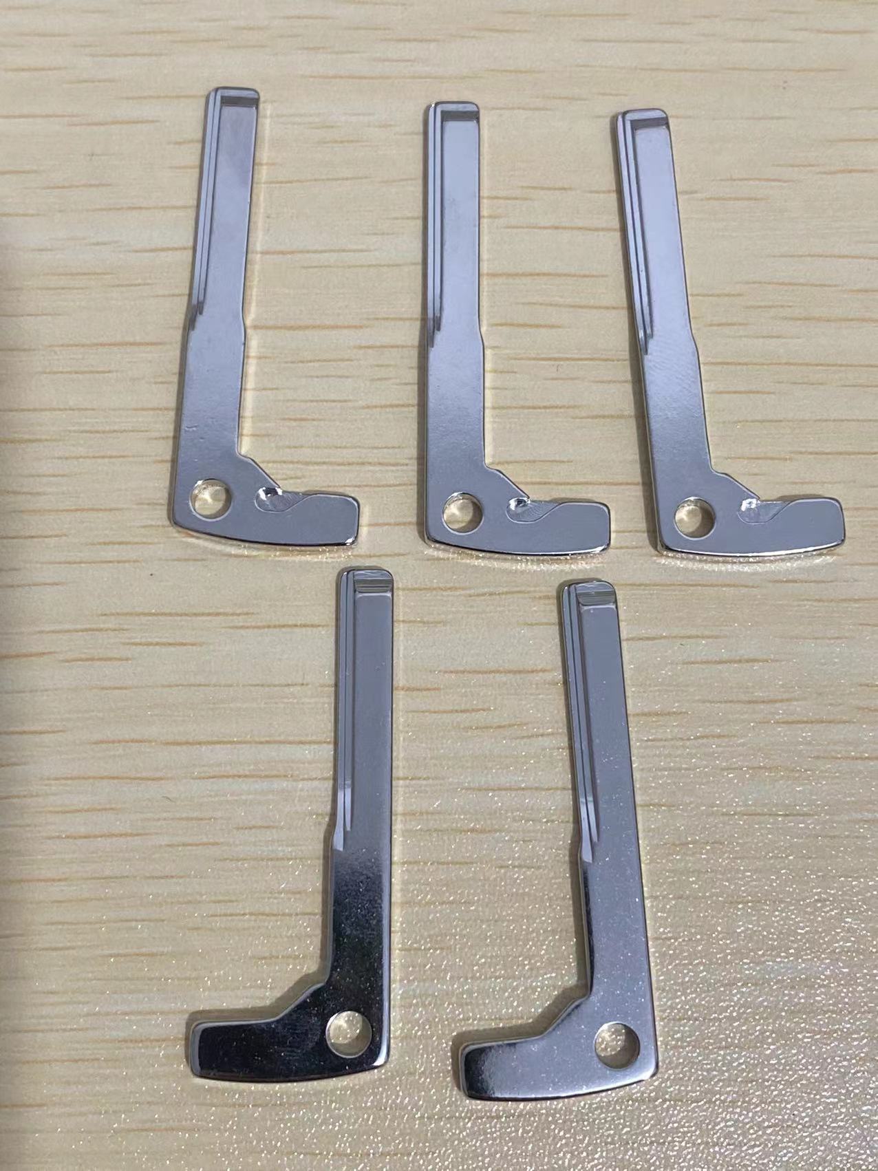 Keychannel 10 個緊急キー車のキーブレード HU64 スマートキーブランクベンツ C B E クラス W203 W211 W204 交換用リモートブレード
