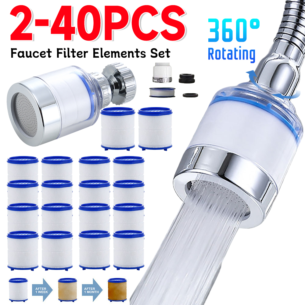 キッチン蛇口水フィルター加圧シンクフィルター浄水器 360 度タップスプラッシュプルーフ蛇口エアレーターエクステンダー浴室用