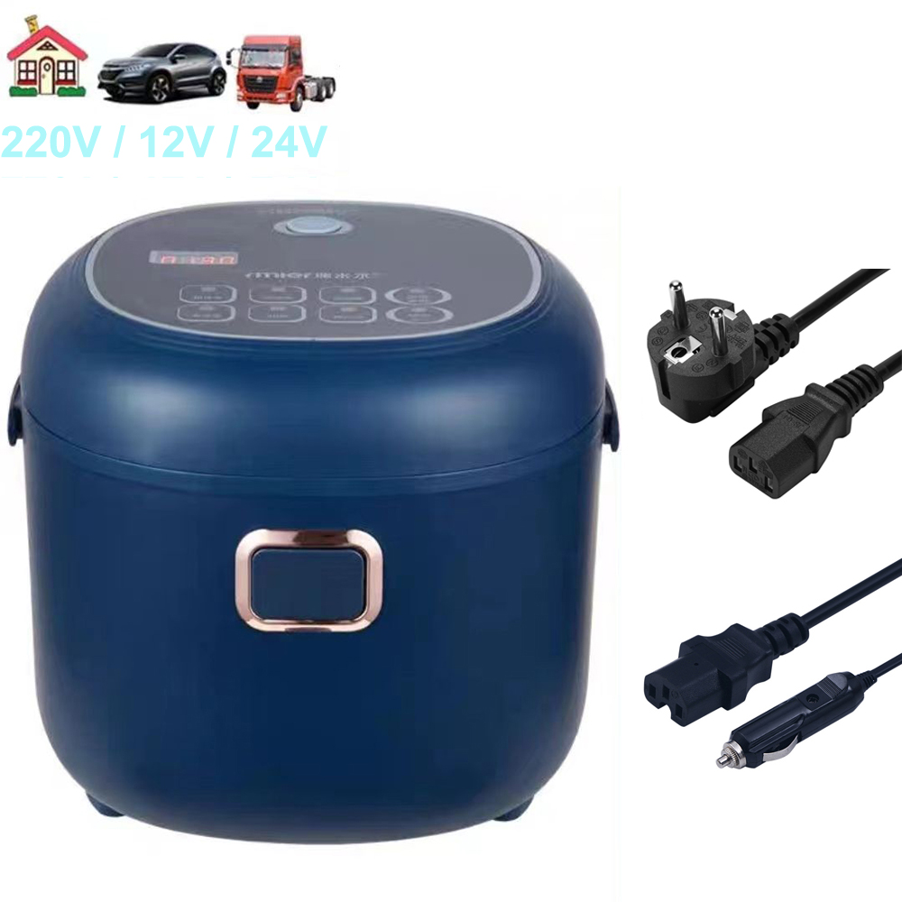 ブルー Color12V 24V 220V 2L 炊飯器車やトラックでの旅行や家庭用