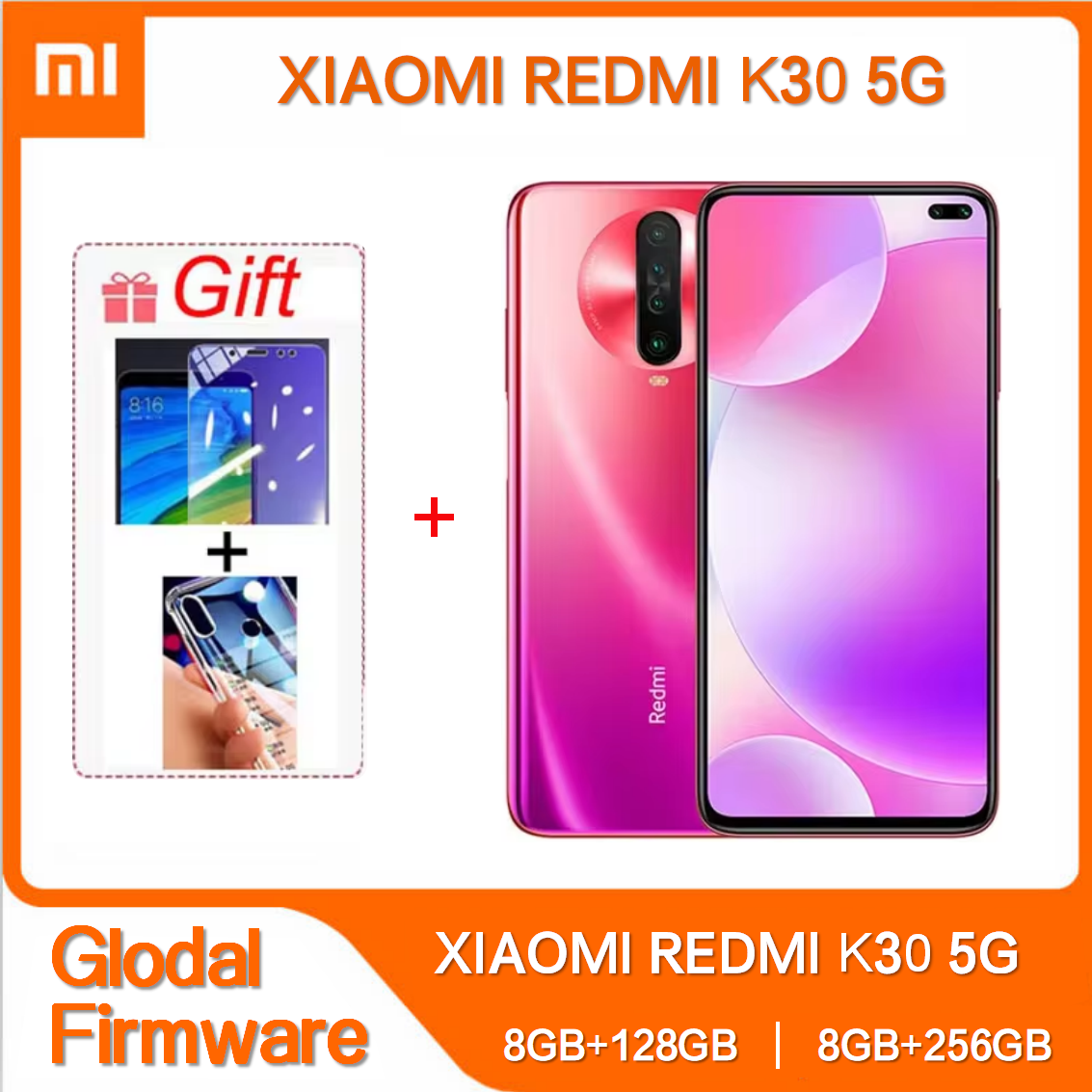 K30 5 グラムスマートフォンオリジナル Xiaomi Redmi 64MP アンドロイドロック解除 6.67 インチ 8 ギガバイト RAM 256 ギガバイト ROM Snapdragon 765 グラム携帯電話