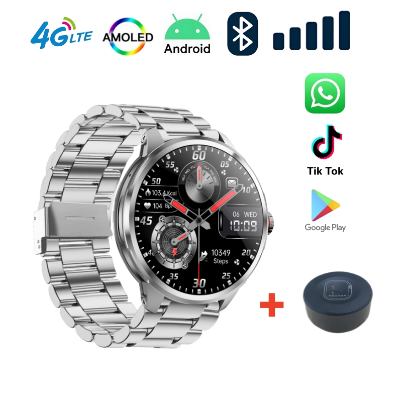 H99 携帯電話 4 グラムカードバージョンスマートウォッチ AMOLED Wifi GPS カメラ 256 ギガバイトの Bluetooth 男性女性スマートウォッチワイヤレスビデオ 2025