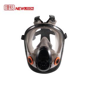 呼吸用フルフェイスマスク、防塵・防煙用呼吸器、化学工場の作業員に適しており、CE認証取得済み