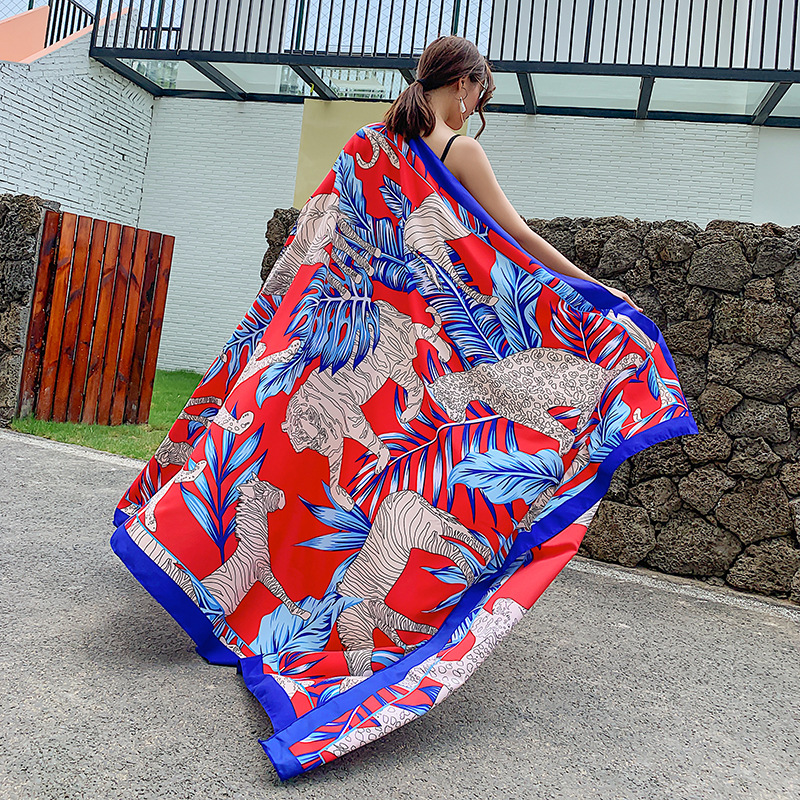 140x180cm セレブと同じカバーアップ女性ラージビーチドレスビキニ水着水着日焼け防止サロンラップスカーフ