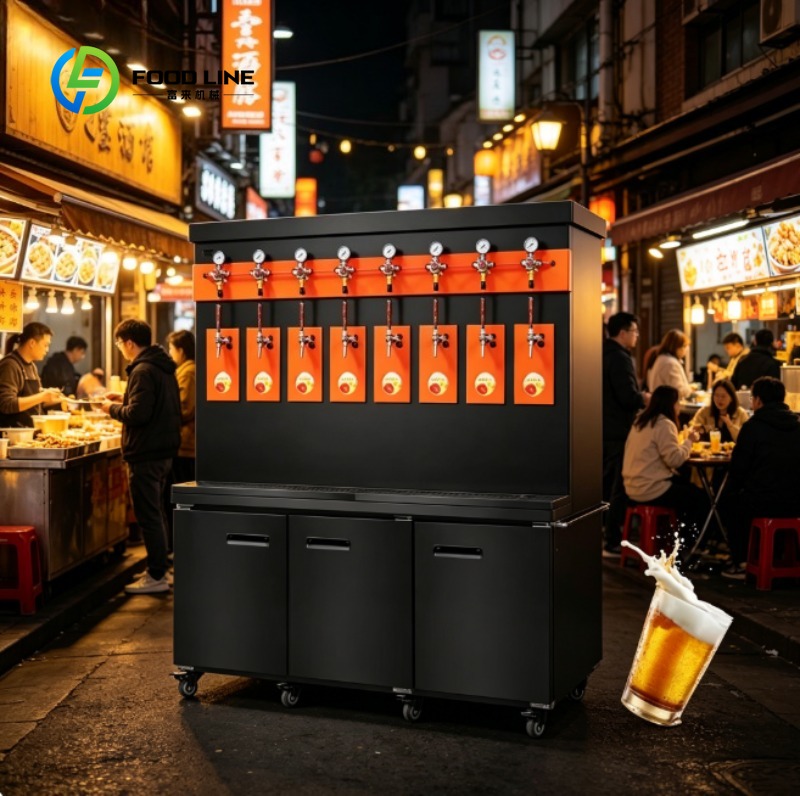 ホームドラフトビールディスペンサーマシンステンレススチールケゲレーターパーティーエンターテイメント用の複数のビール樽サイズに対応