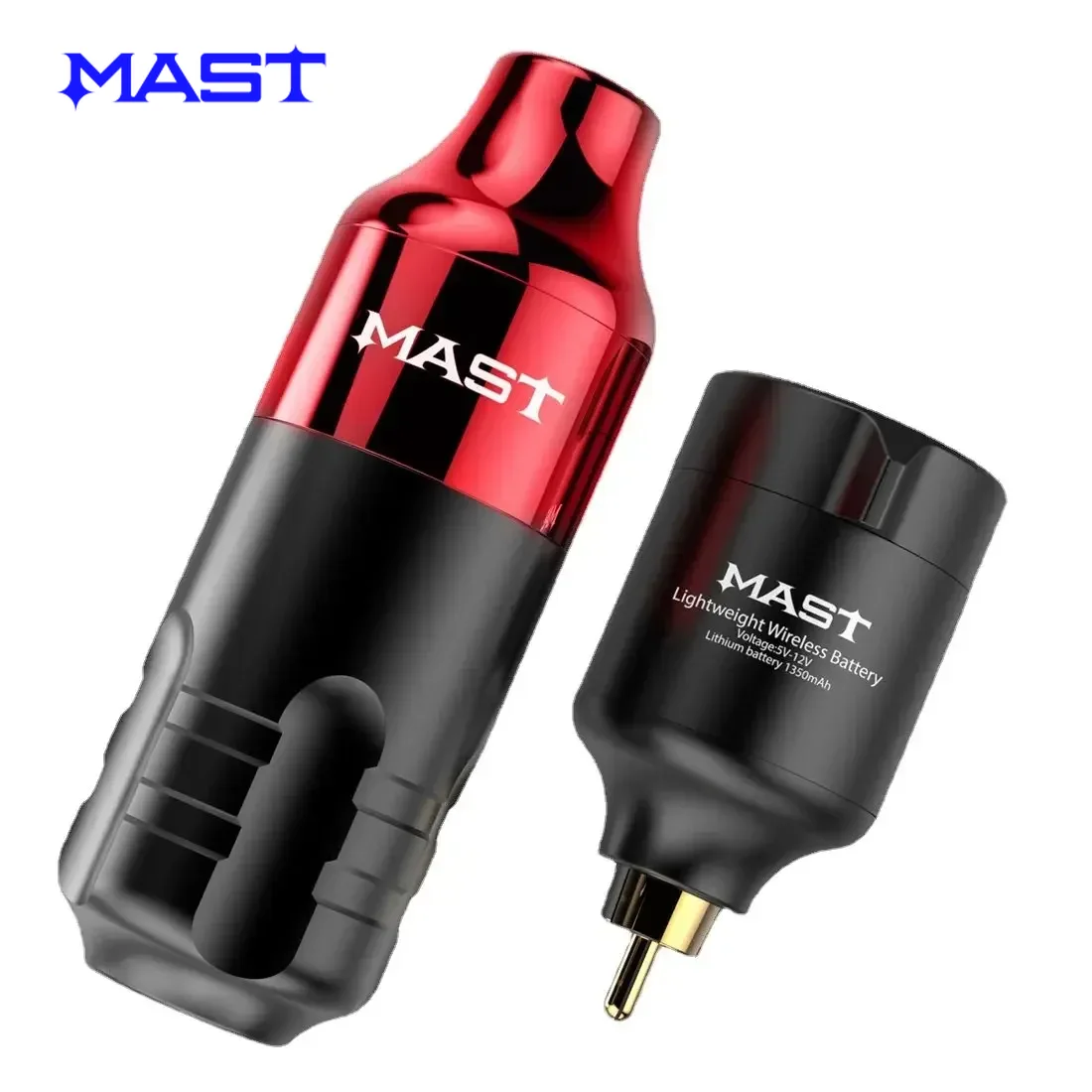 マストツアーワイヤレスロータリータトゥーマシンペン 3.5 ミリメートルストロークマスト 1350mAh 高速充電バッテリーアートメイクボディアート供給