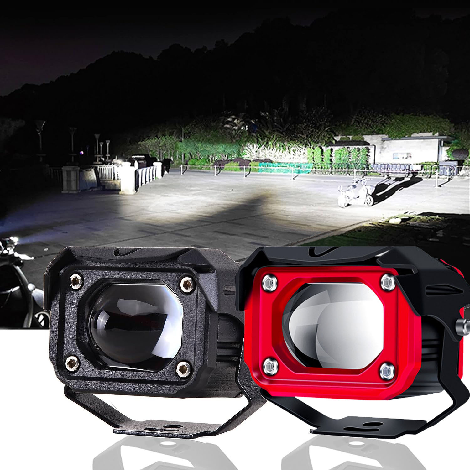 3 インチ LED ポッドライトスポットビーム防水 Led ワークフォグドライビングライトバー ATV UTV SUV オフロード 4x4 ボートトラックオートバイ用