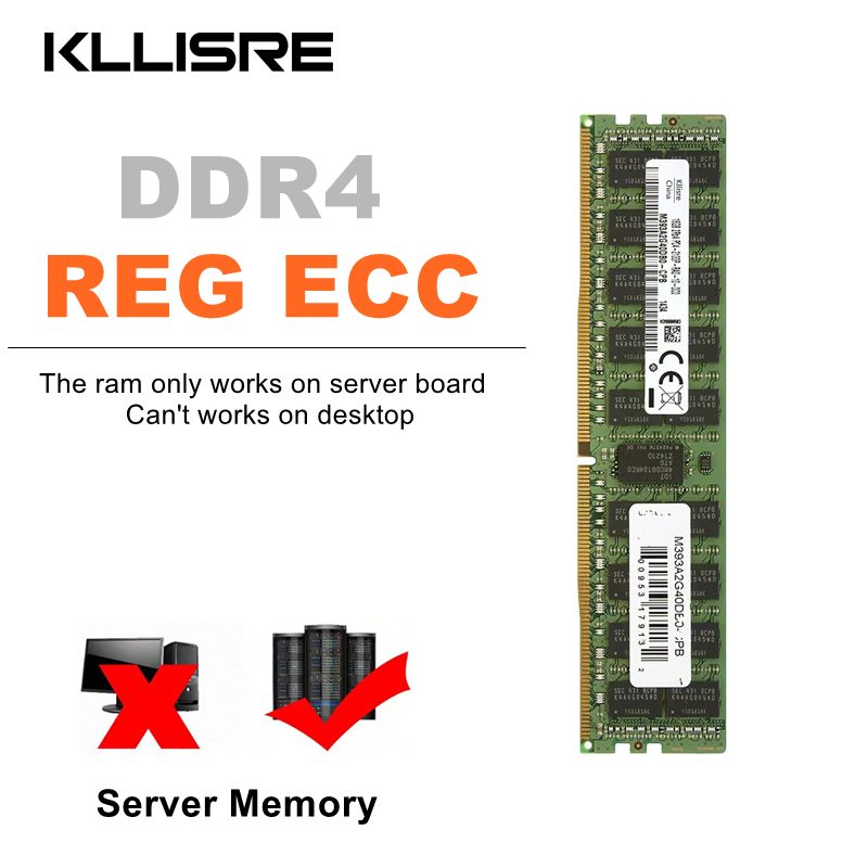 DDR4 8GB 16GB 4GB 32GB 64GB サーバーメモリ 2400 2133MHz ECC REG PC4-2133P 2400T RAM