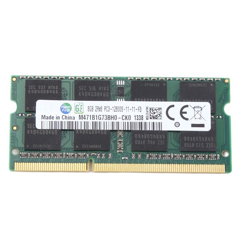 スタイリッシュなDDR3 8GBノートパソコン用メモリRAMパーツアクセサリー1600MHz PC3-12800 1.5V 204ピンSODIMMノートパソコン用メモリ