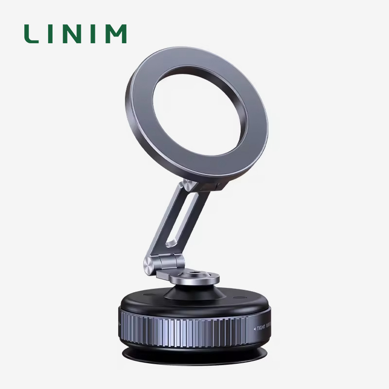 LINIM X54 360 回転真空磁気吸引電話ホルダーハンズフリー拡張可能な磁気真空電話ホルダー