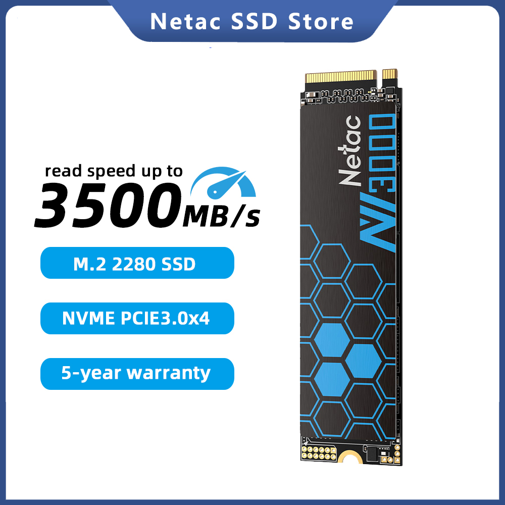 Netac M2 SSD NVMe HD 250GB 500GB 1TB 2TB 内蔵 M.2 2280 SSD PC X99 マザーボードソリッドステートドライブ NV3000