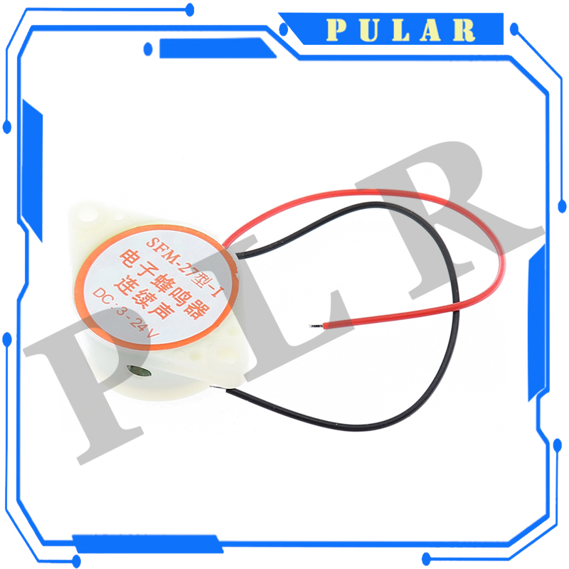 2 個/4 個 PLR 連続音ビープ高デシベル DC 3-24V 12V ブザー SFM-27 アクティブアラーム 95DB 3015 Arduino 用