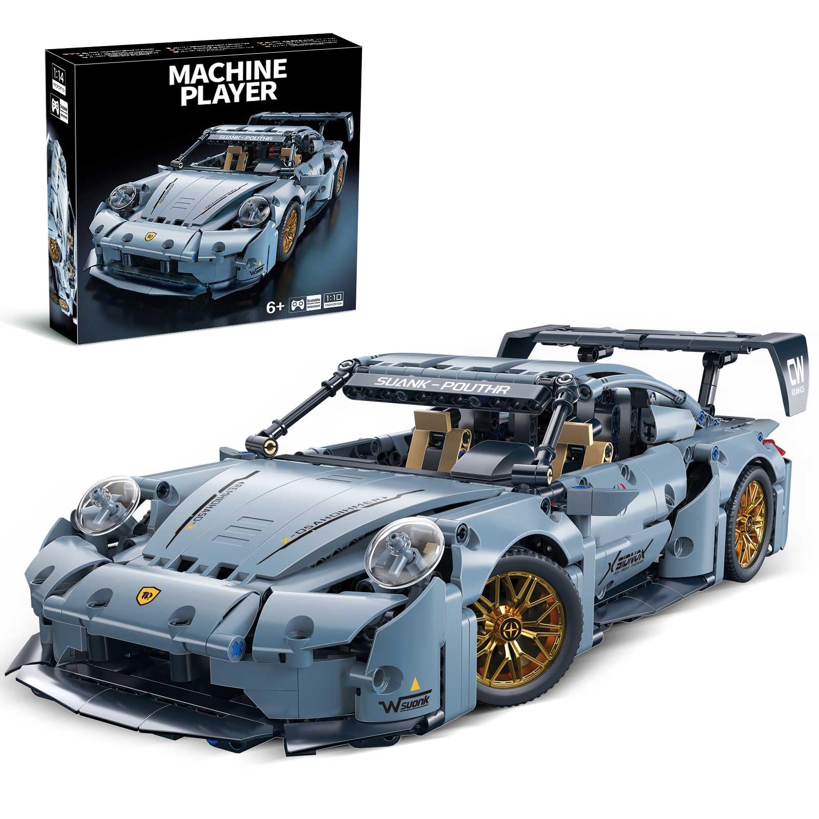 TOYLINX スポーツ レースカー 組み立てセット キット 男の子用