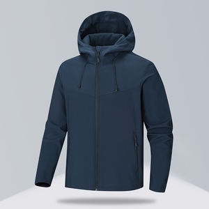 OEM Custom Men's Softshell Jacket: Multi-Layer, Waterproof, Windproof, Breathable, Quick-Drying, Antibacterial, Outdoor Sports