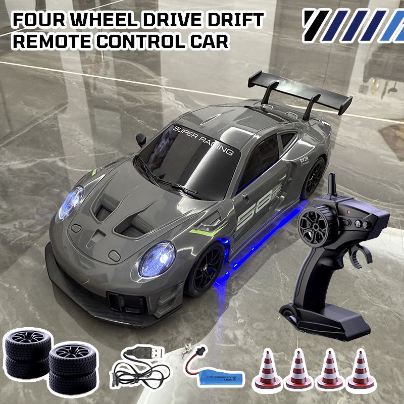 RC ドリフトカー 1/20 4WD レーシング車両おもちゃの車のモデルライト 2.4 グラム 4CH リモコンスポーツカーボーイズ競争ゲーム子供のおもちゃ