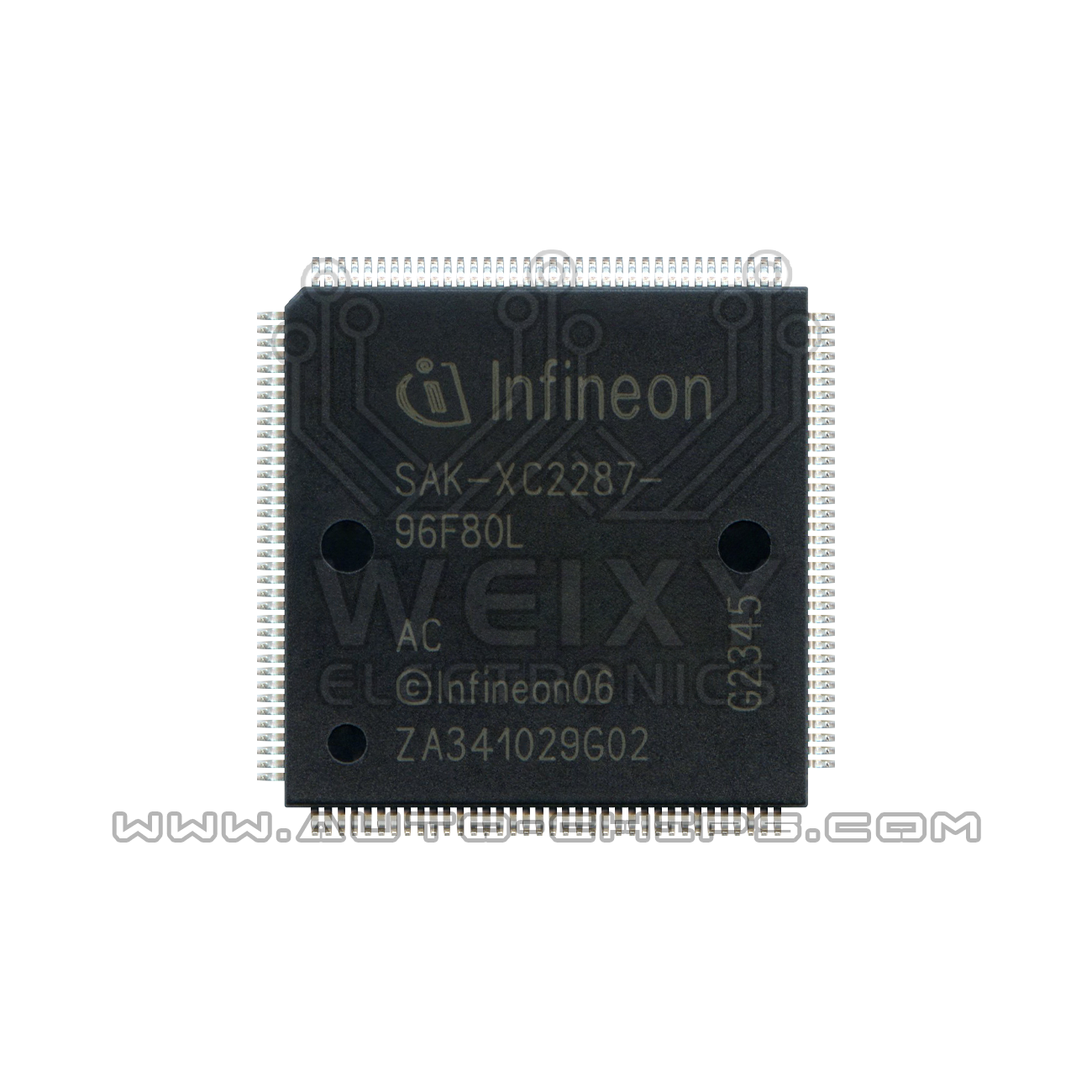 SAK-XC2287-96F80L 車載 ECU 用 AC MCU チップ使用