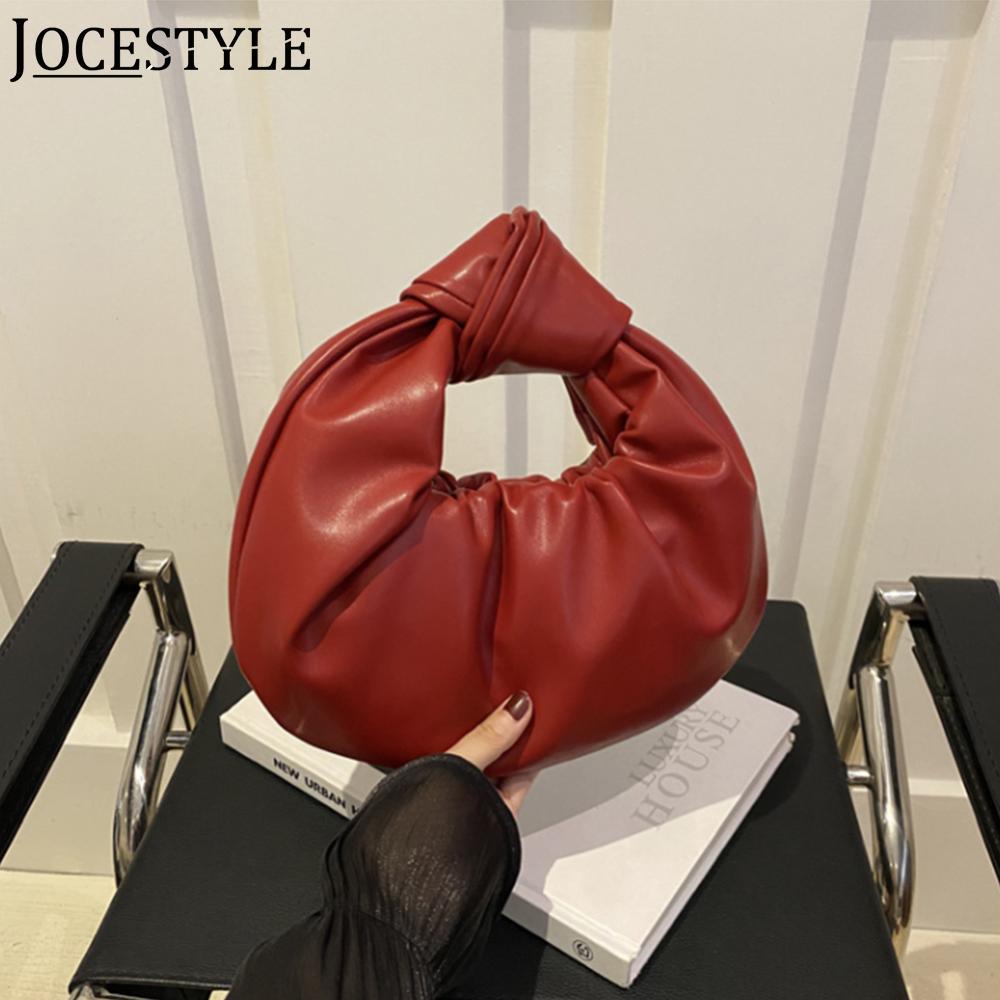 ミニ トップハンドル バッグ PU レザー スモール ショルダー バッグ クラッチ ハンドバッグ クラウド バッグ レディース ガールズ