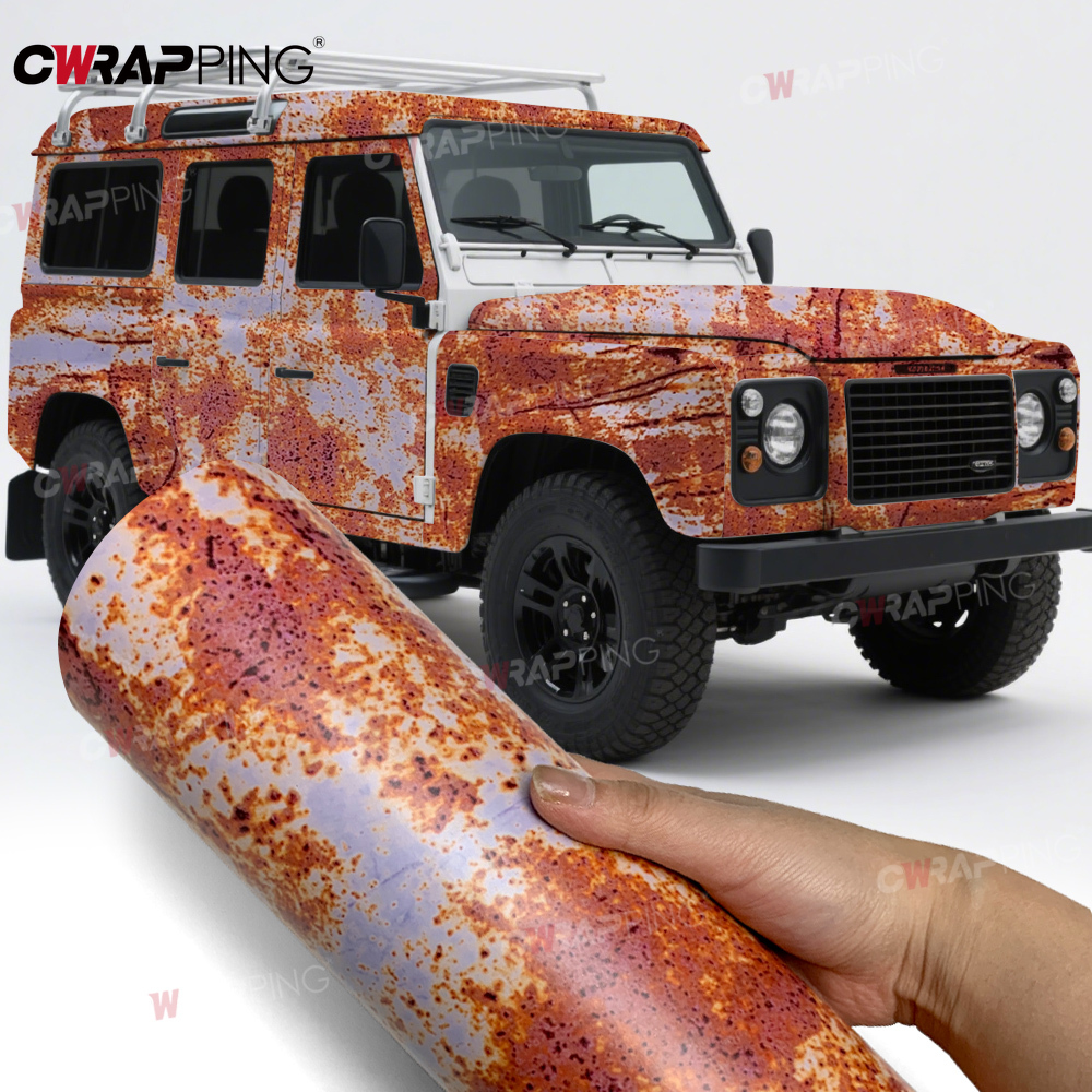 防水自動車ビニール紙車体用防錆迷彩フィルムラップ箔車体フィルム気泡なし迷彩オートバイ色合い