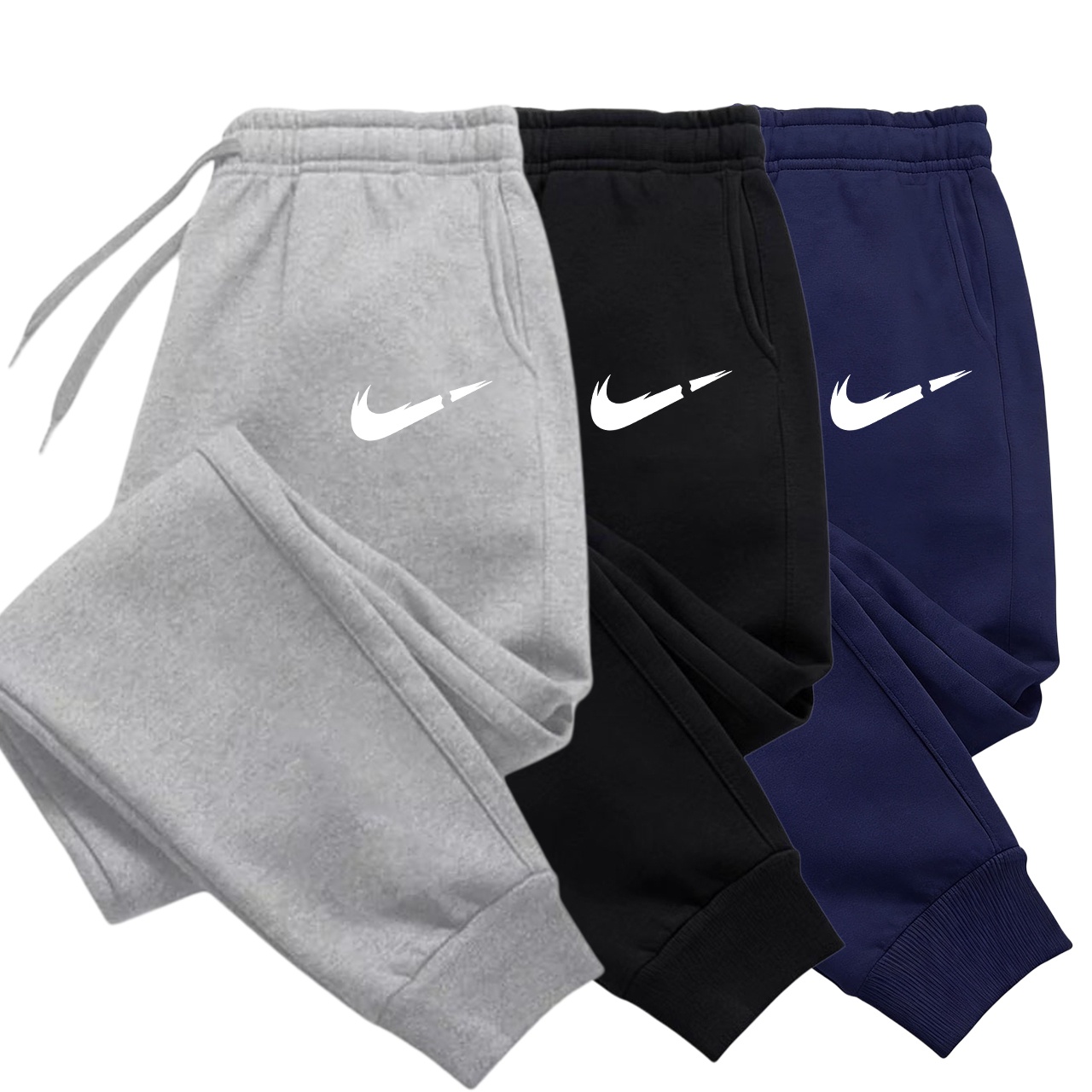 プリントロゴパンツ、メンズファッションスポーツパンツ、ドローストリングスポーツパンツ、カジュアルルーズパンツ、卸売スポーツパンツ