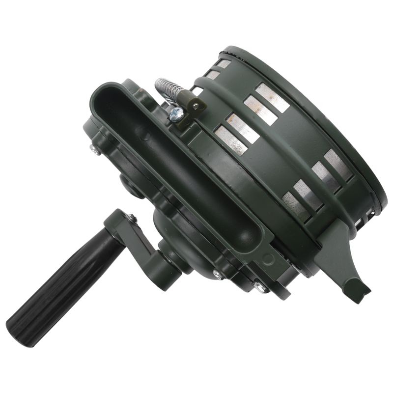 毎日の販売緊急ハンドクランクサイレンホーン 110DB 手動警告学校ショッピング火災空襲安全警報システム部品