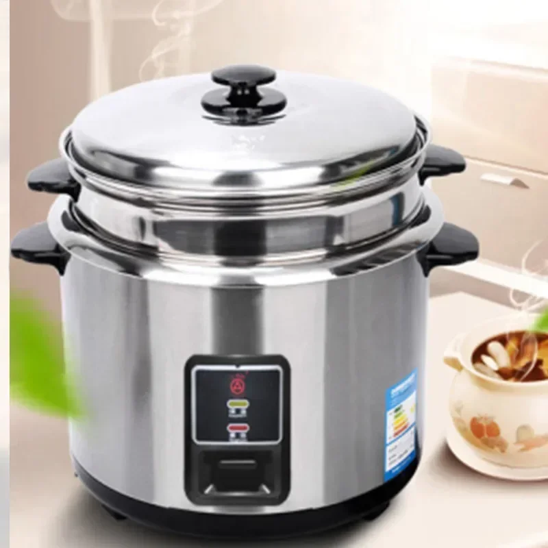 アップグレードステンレス鋼炊飯器二重底食品グレードインテリアライナー家庭用炊飯器