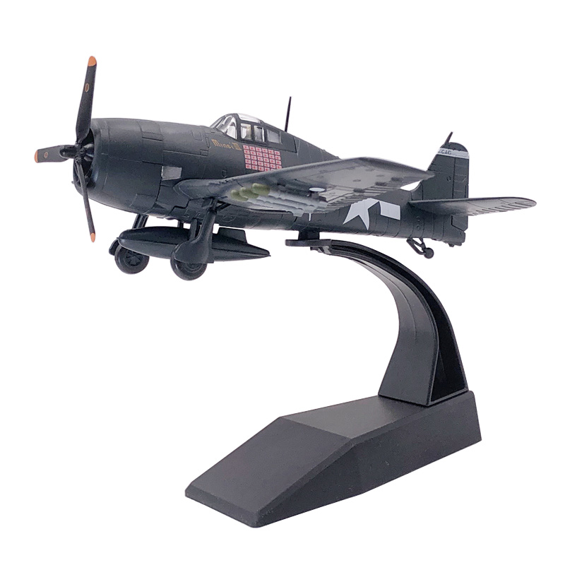 1:72 1/72 スケール第二次世界大戦米国 F6F ヘルキャット戦闘機ダイキャストメタル飛行機航空機モデルコレクションまたはギフトディスプレイ装飾