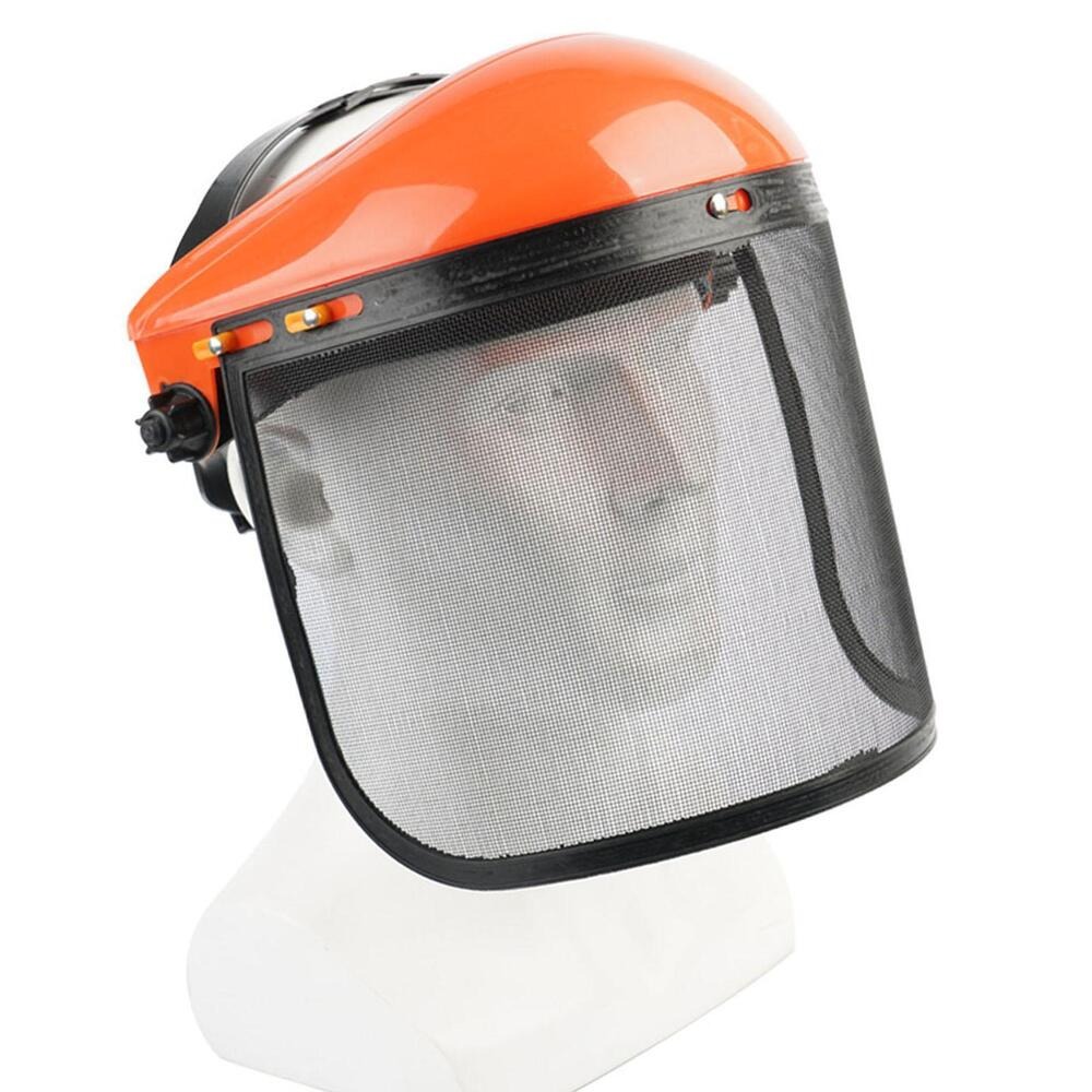 伐採電気切断園芸保護林業保護マスクチェーンソーヘルメットメッシュフェイスシールド安全ヘルメット