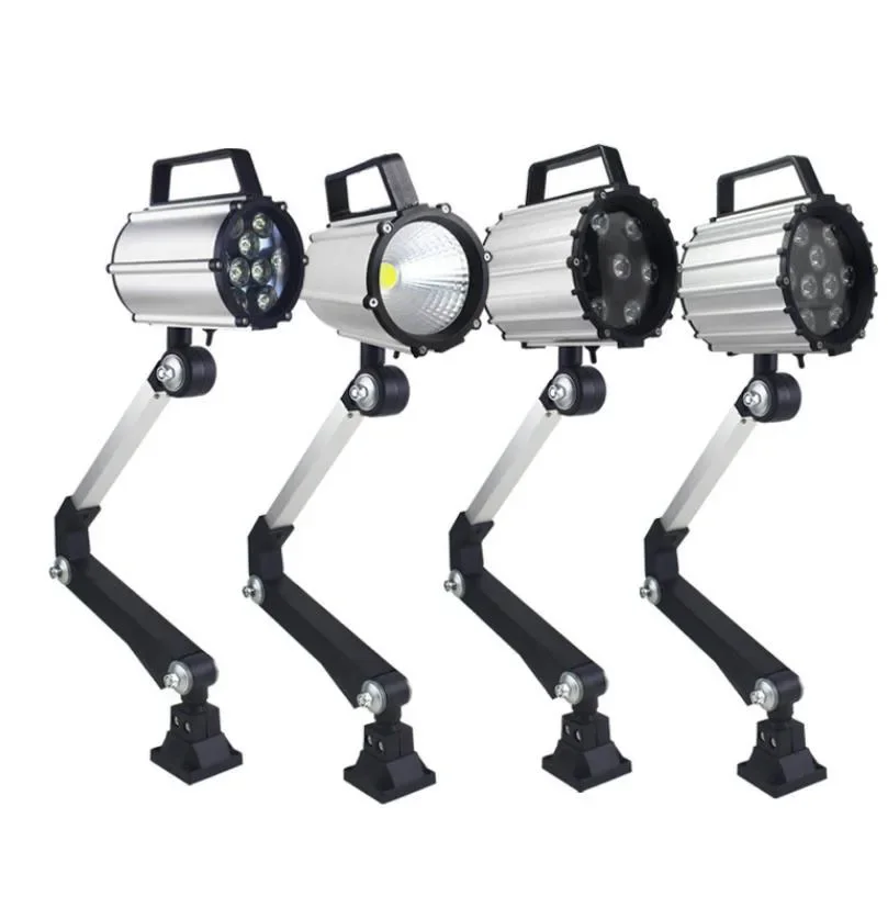 作業灯 LED フライス盤 ドリルマシン グラインダー 鋸盤 照明 220V/36V/24V 防水 オイル CNC 旋盤ランプ 1個