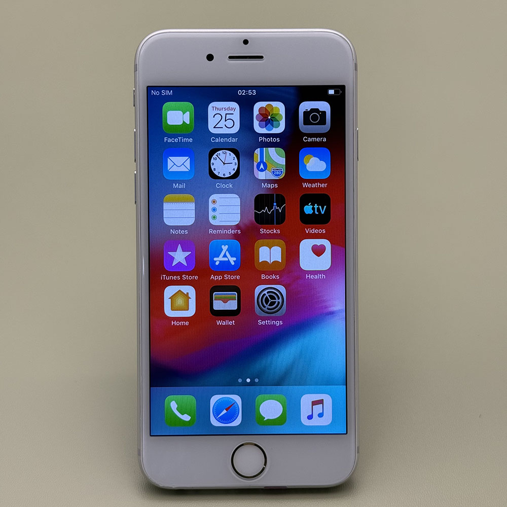 オリジナル Apple iPhone 6 ロック解除済み 4.7 インチ IOS12 指紋モバイル携帯電話は icloud ID と新しい APP を使用できません