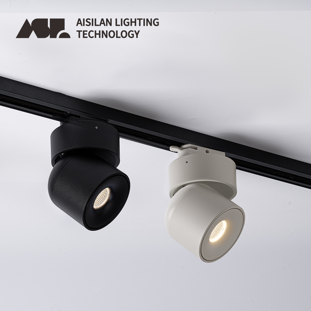 Aisilan 北欧 LED トラックライトスポットライトレールライトモダンなスタイルの日常照明スポットライトリビングルーム寝室廊下