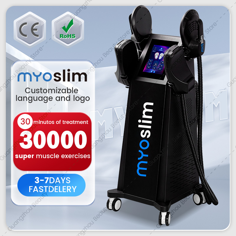 Myoslim NEO RF EMS ボディスカルプトマシン電気筋肉刺激装置筋肉マッサージャー脂肪バーナー減量バットリフターシェイパー