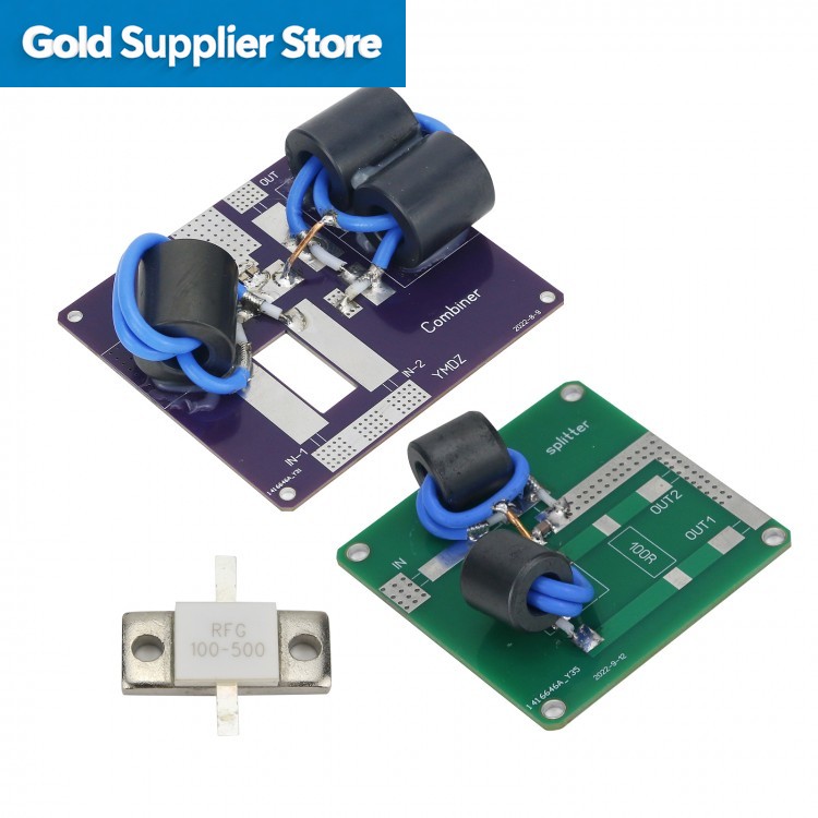 1.8-52MHz HFパワーコンバイナおよびスプリッタボードPCB