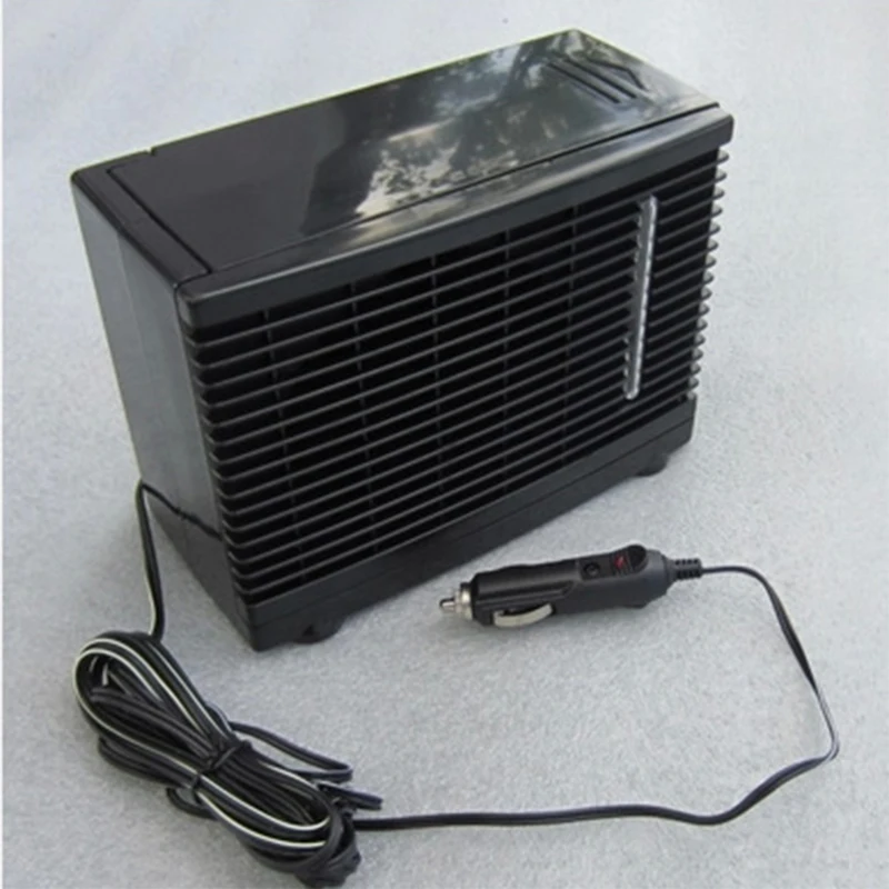12V カーエアコンファンポータブルカーエアコンクーラー水冷蔵空調ファン車の水クーラー
