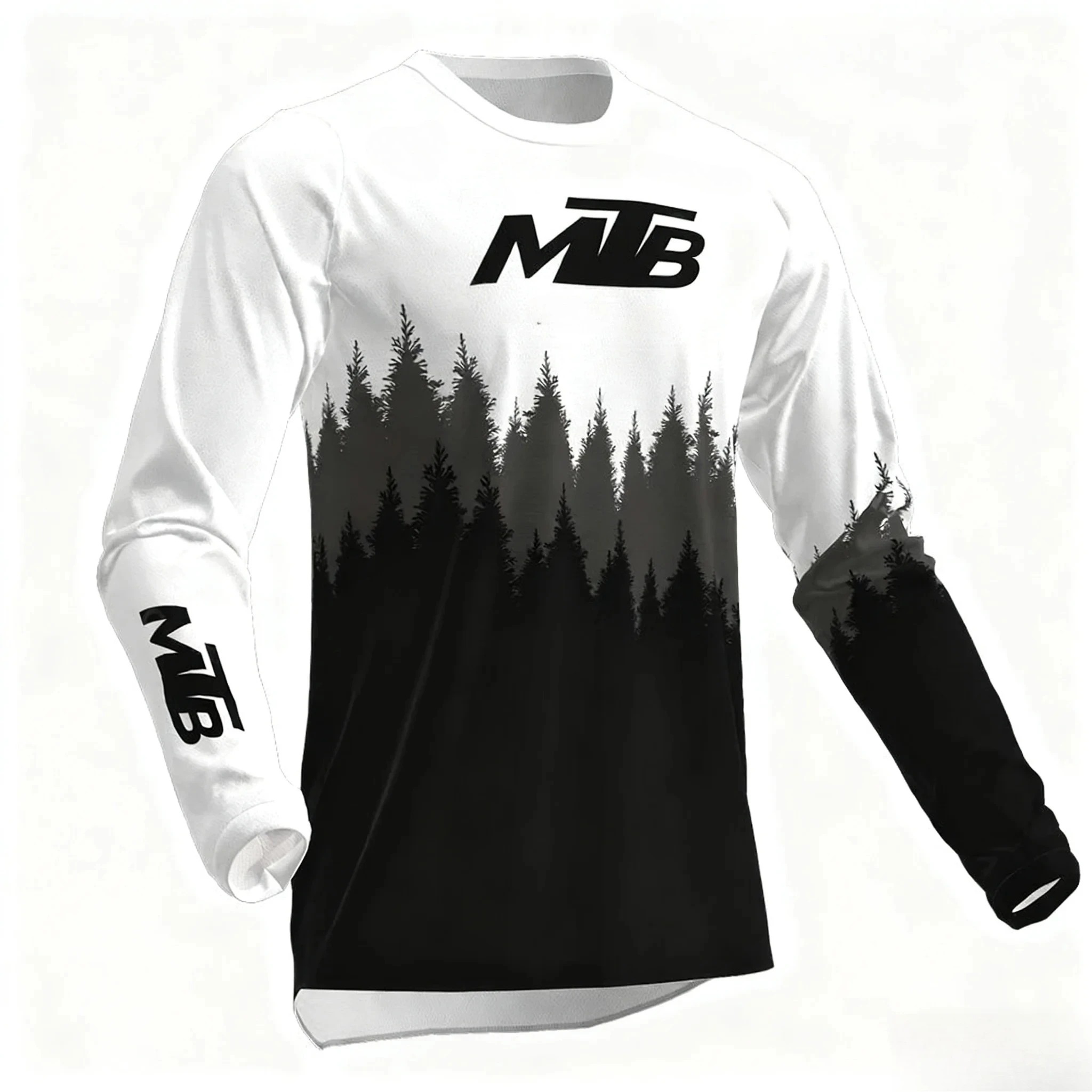 2026 メンズ長袖 Tシャツ マウンテンバイク オフロード バイク サイクリング ジャージ MTB 服 キャンプ アウトドア 釣り トップス ルーズ