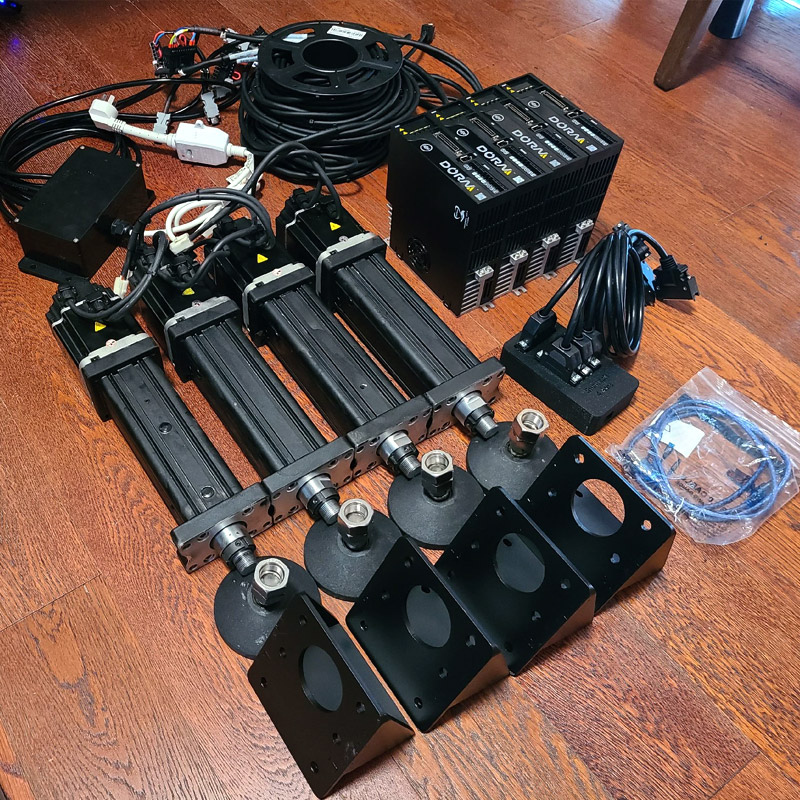 車の運転シミュレーター人間工学に基づいたゲームコックピットシートシートブラケットダイナミックシムレーシングコックピットSC AC GF7 4dボックスモーションアクチュエーター