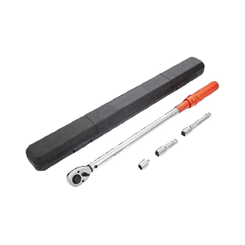 SucceBuy 1/2 "1/4" 3/8" 機械式トルクレンチセット精密ポインターハンドツールトルクレンチ機械式車修理ツール