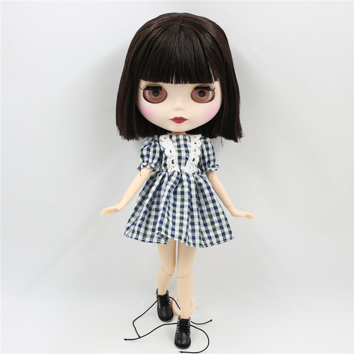 ICY DBS ブライス人形 1/6 bjd ジョイントボディショート茶髪マットフェイス 30 センチメートルおもちゃ女の子ギフトアニメ