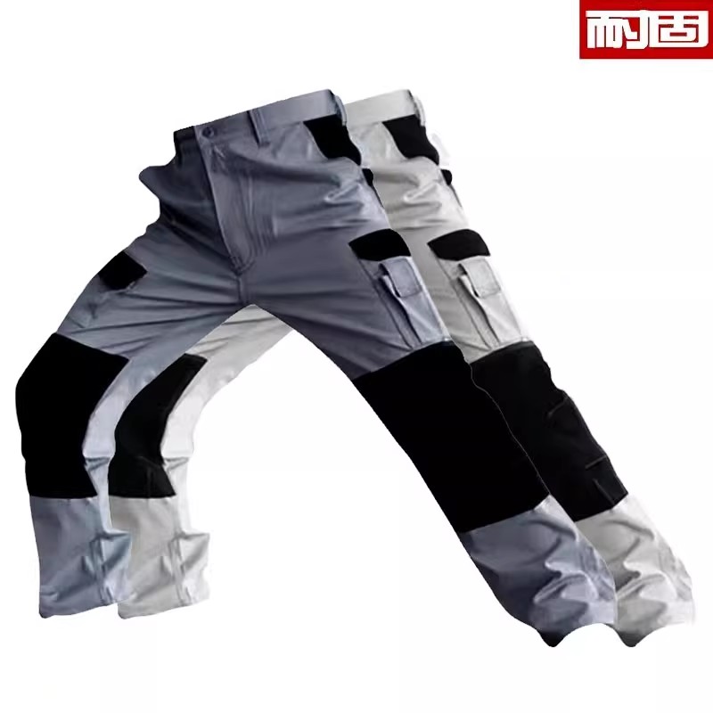 耐久性のあるメンズワークパンツ、オールシーズン作業服パンツ、メンズワークパンツ、耐摩耗性メンズスタイル、溶接および自動車修理作業服、カスタムメイドの労働保護服