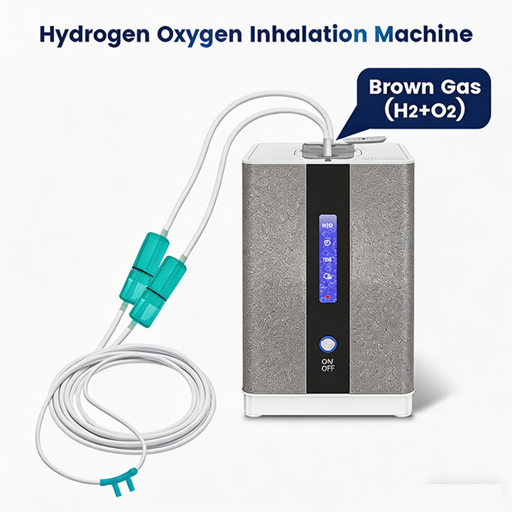 水素発生器水吸入機高純度 H2 水素吸入器ポータブル PEM 技術水素吸入機