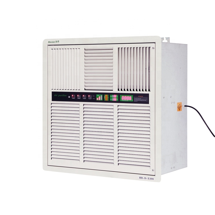 天井取り付けプラズマ UV-C 空気清浄機イオン電子 Hepa H13 フィルター Mi 空気清浄機家庭用広い場所