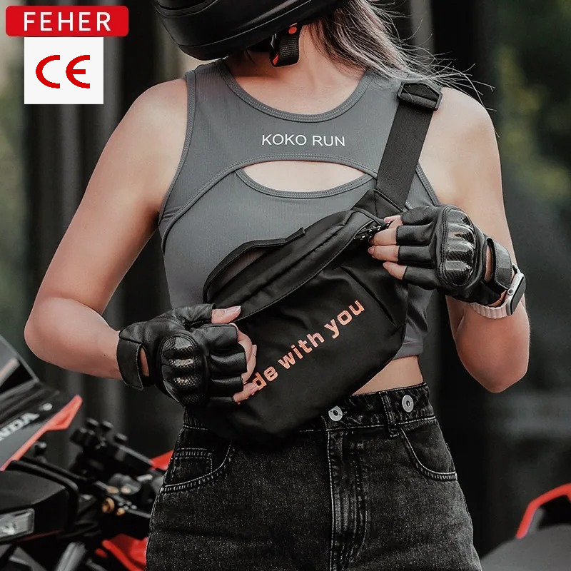 大容量 FEHER ライディングウエストバッグ、耐久性のある 900D オックスフォード多機能カジュアルバッグアウトドアスポーツライディング毎日の通勤用