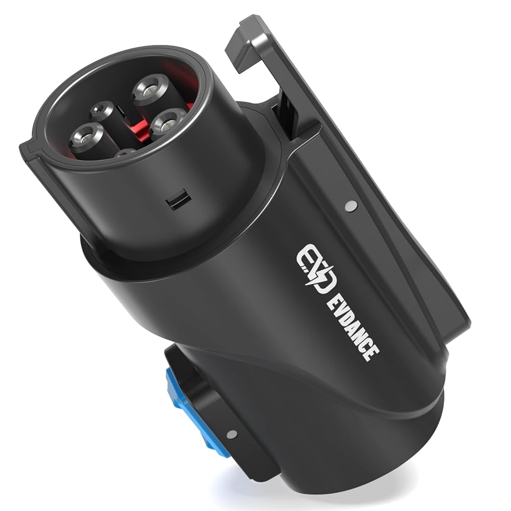 J1772 EV アダプタ 最大 80A 250V テスラ - J1772 充電アダプタ テスラ壁コネクタ接続先充電器 Type1 EV と互換性あり
