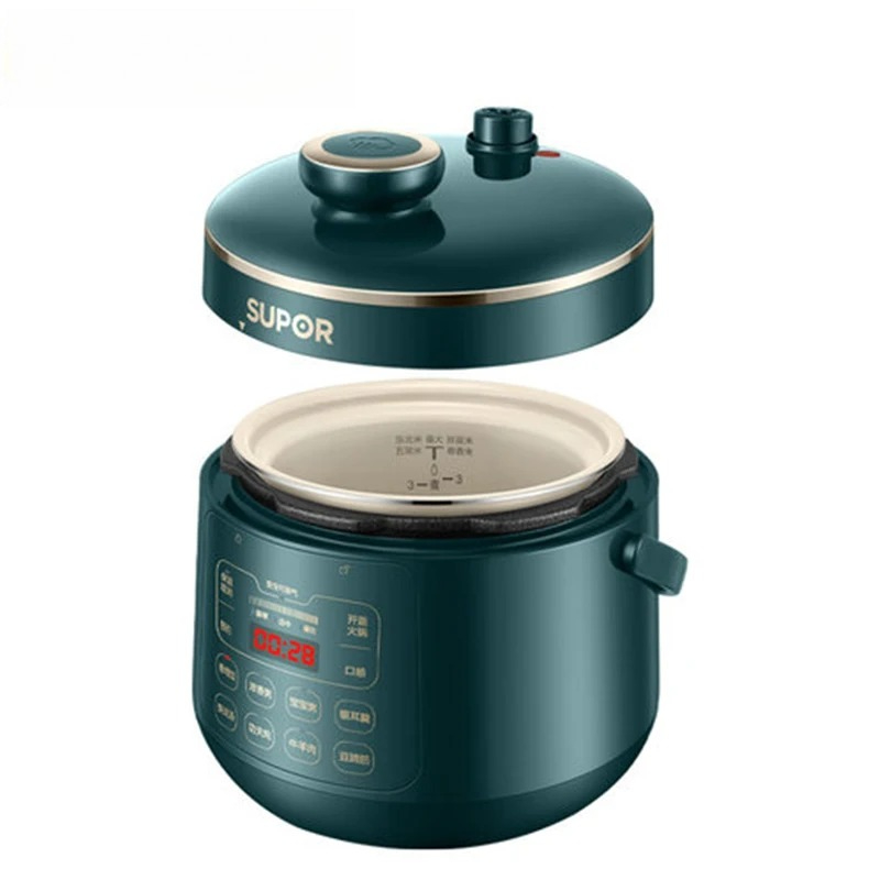 SUPOR 2.3L 電気圧力鍋ミニ炊飯器小型ステンレス鋼電気炊飯器高品質キッチン家電