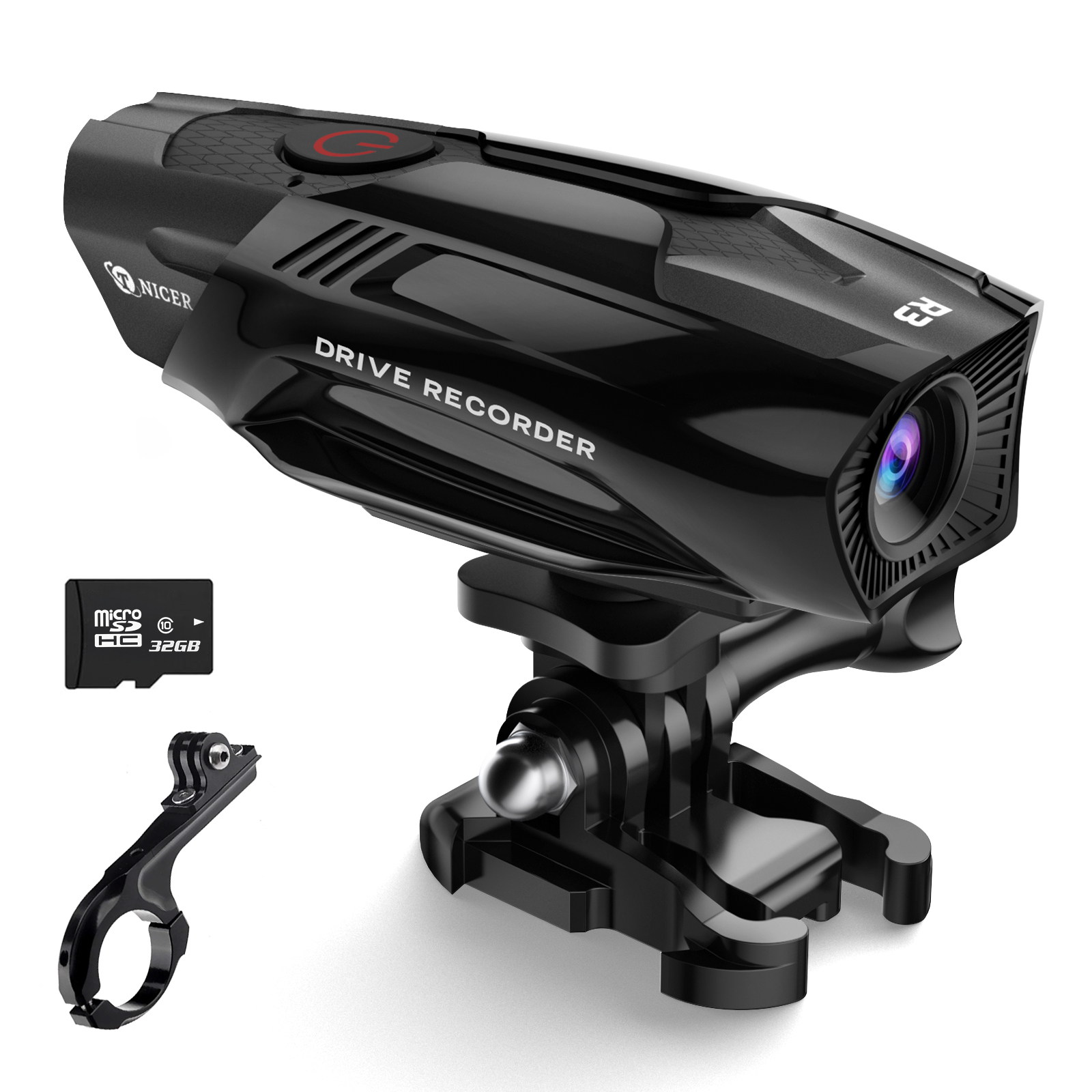 TNICER R3 アクションカメラ 1080P WiFi オートバイバイク自転車ヘルメットビデオカメラ